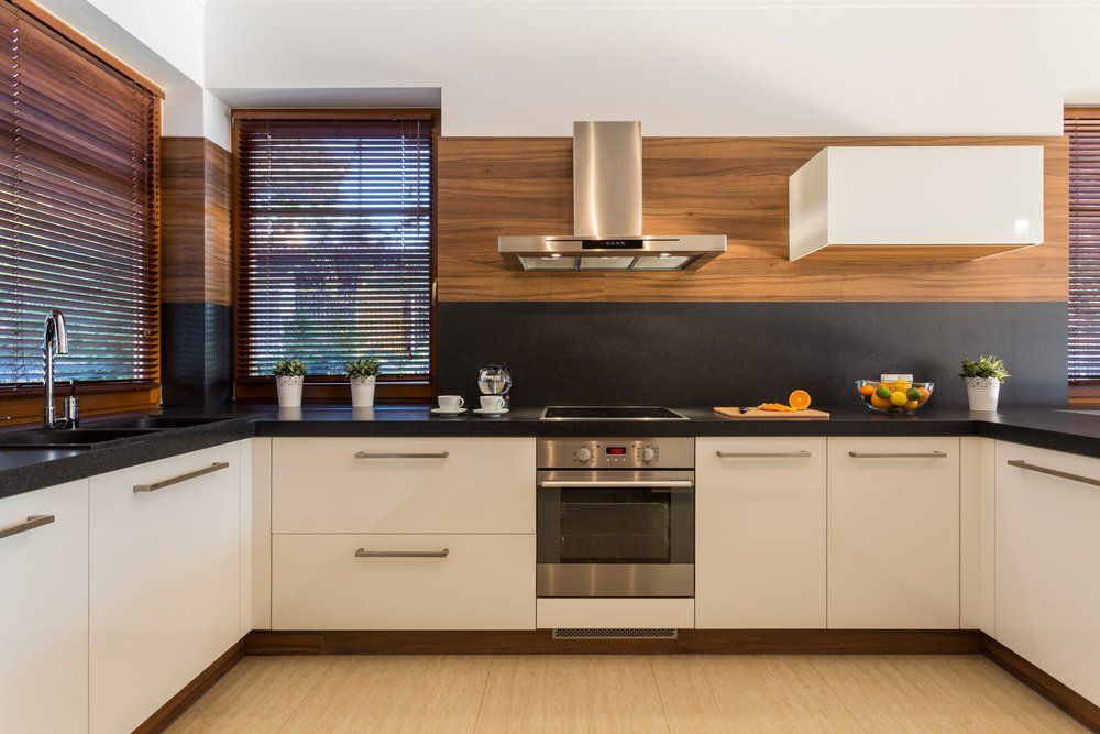 Modern Furniture In Luxury Kitchen — Cabinet Makers Coolangatta, NSW