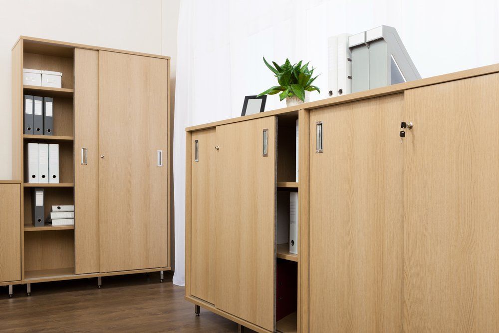 Modern Office Cabinets — Cabinet Makers Kingscliff, NSW