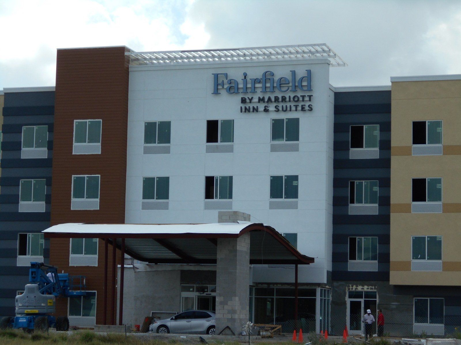 Fairfield Wall Sign — Corpus Christi, TX — Homeport Sign Service & Lighting Maintenance