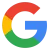 Google logo, colorful letter
