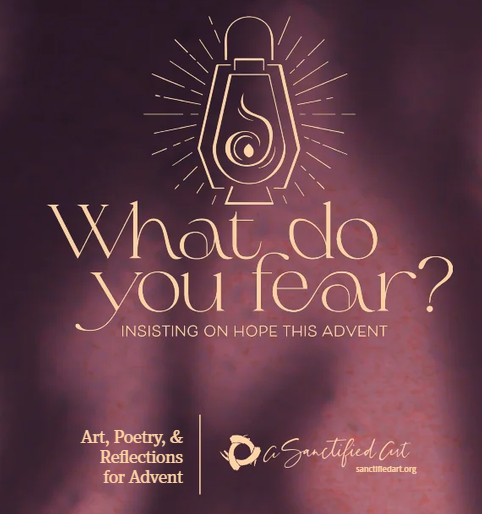 The words The Bible Project written in white in a blue circle.