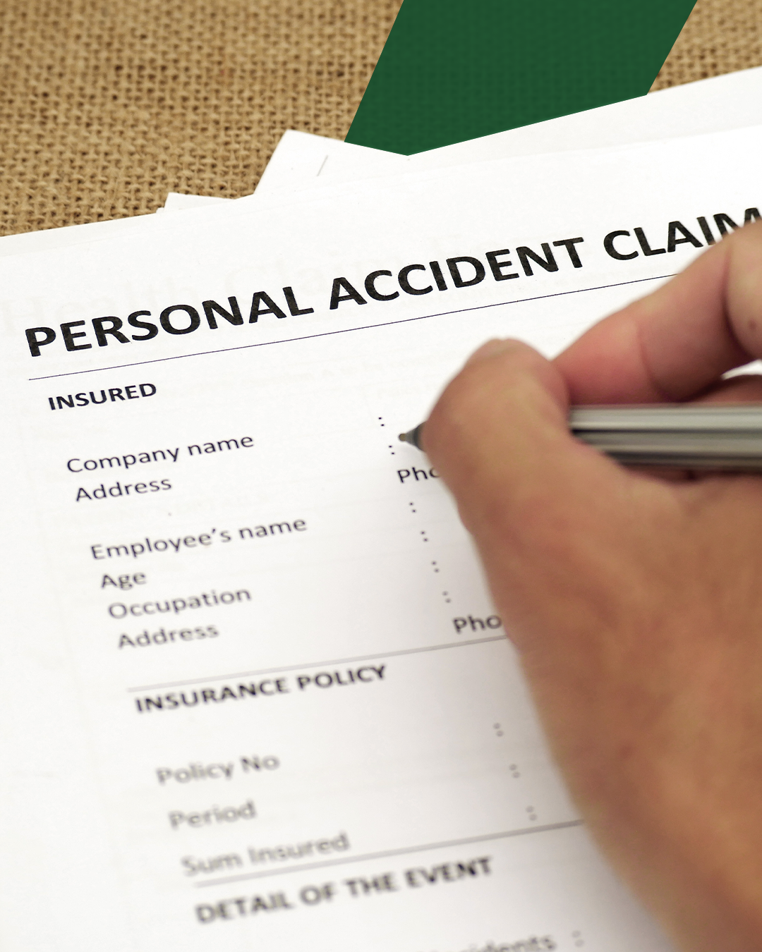 Personal Accident Claim
