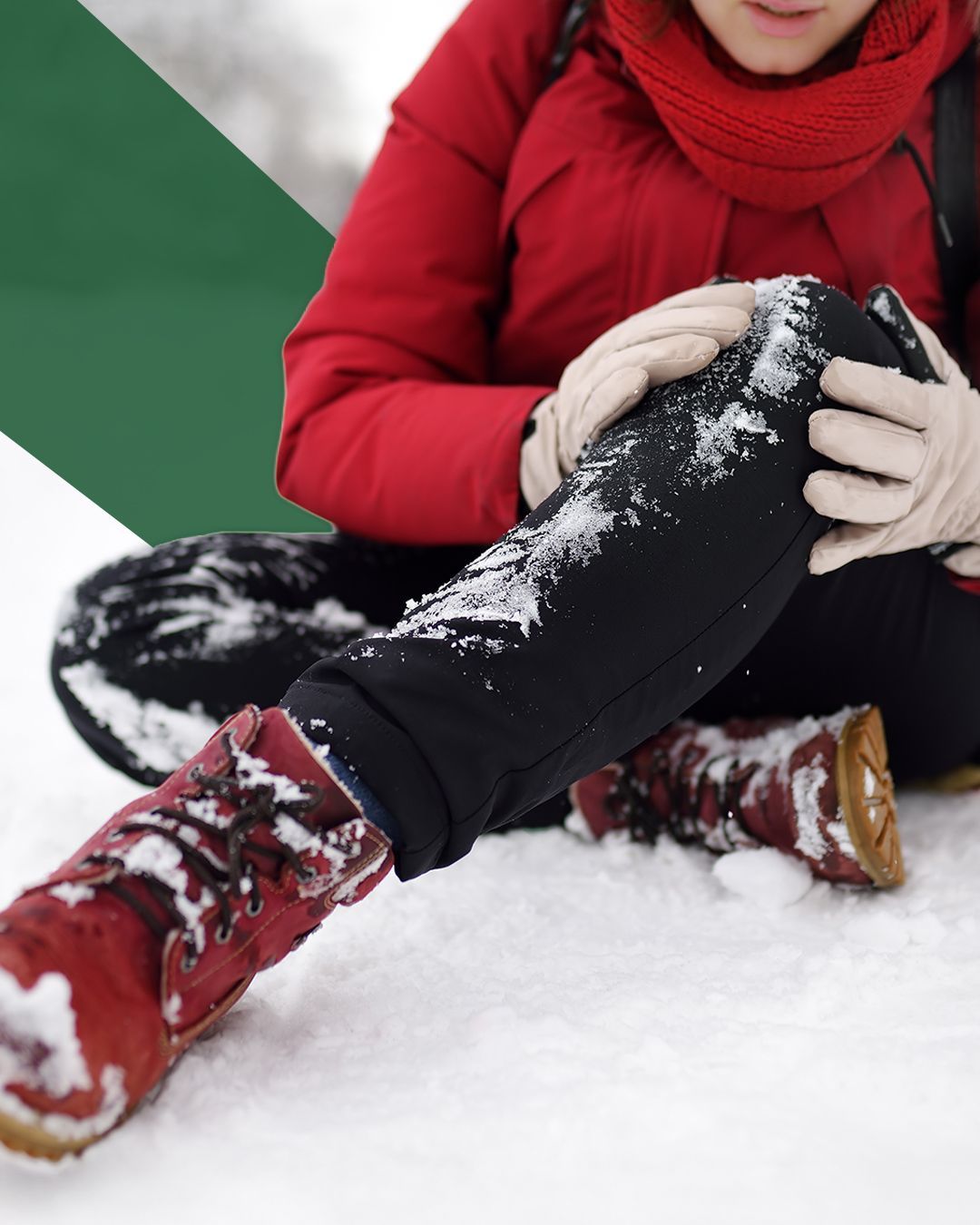 Slip and fall in winter