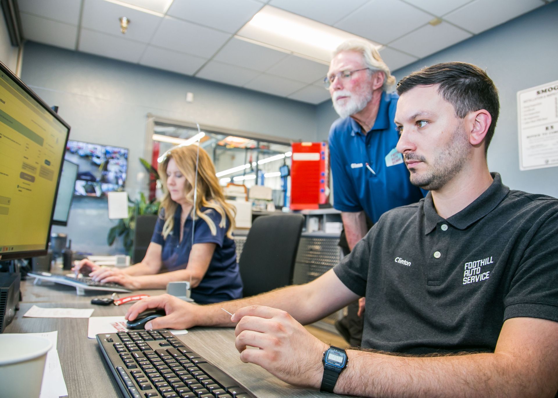 In the Office | Foothill Auto Service