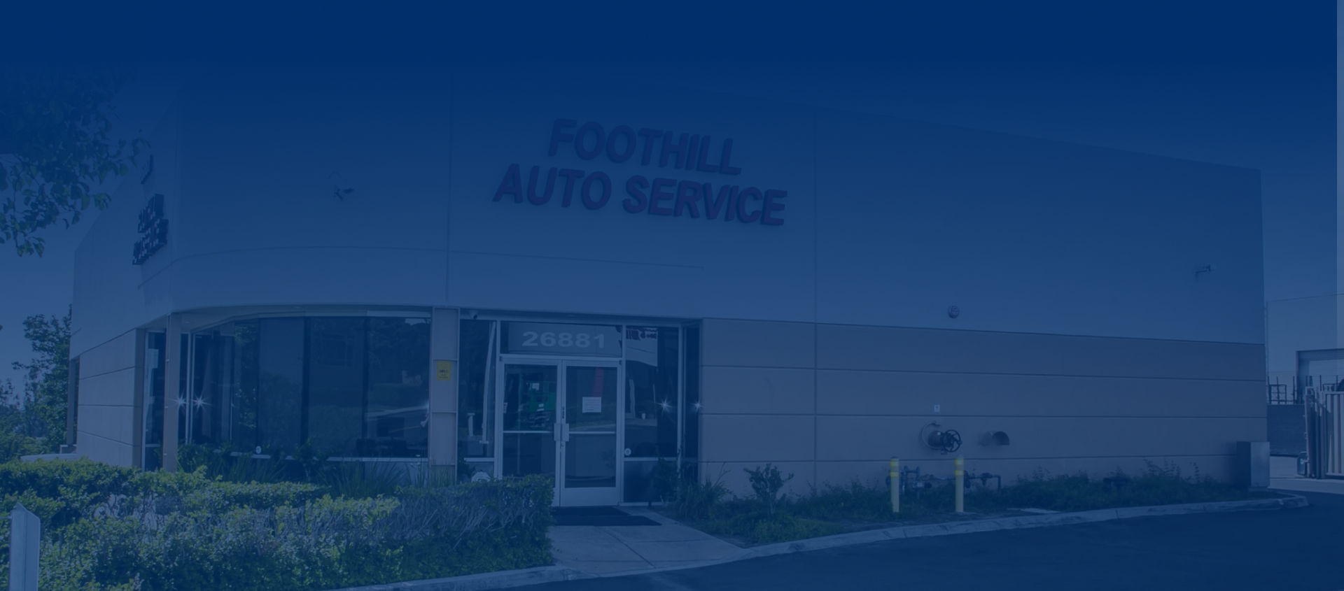 Shop Image Outside | Foothill Auto Service