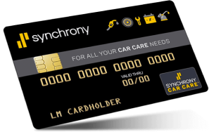 Synchrony Card Image | Foothill Auto Service