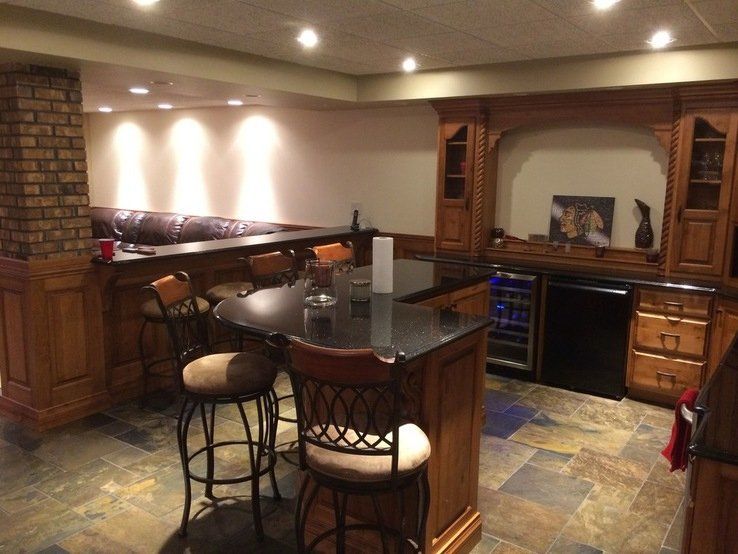 Gentleman's Countertop — Forrest, IL — Knapp Kitchens