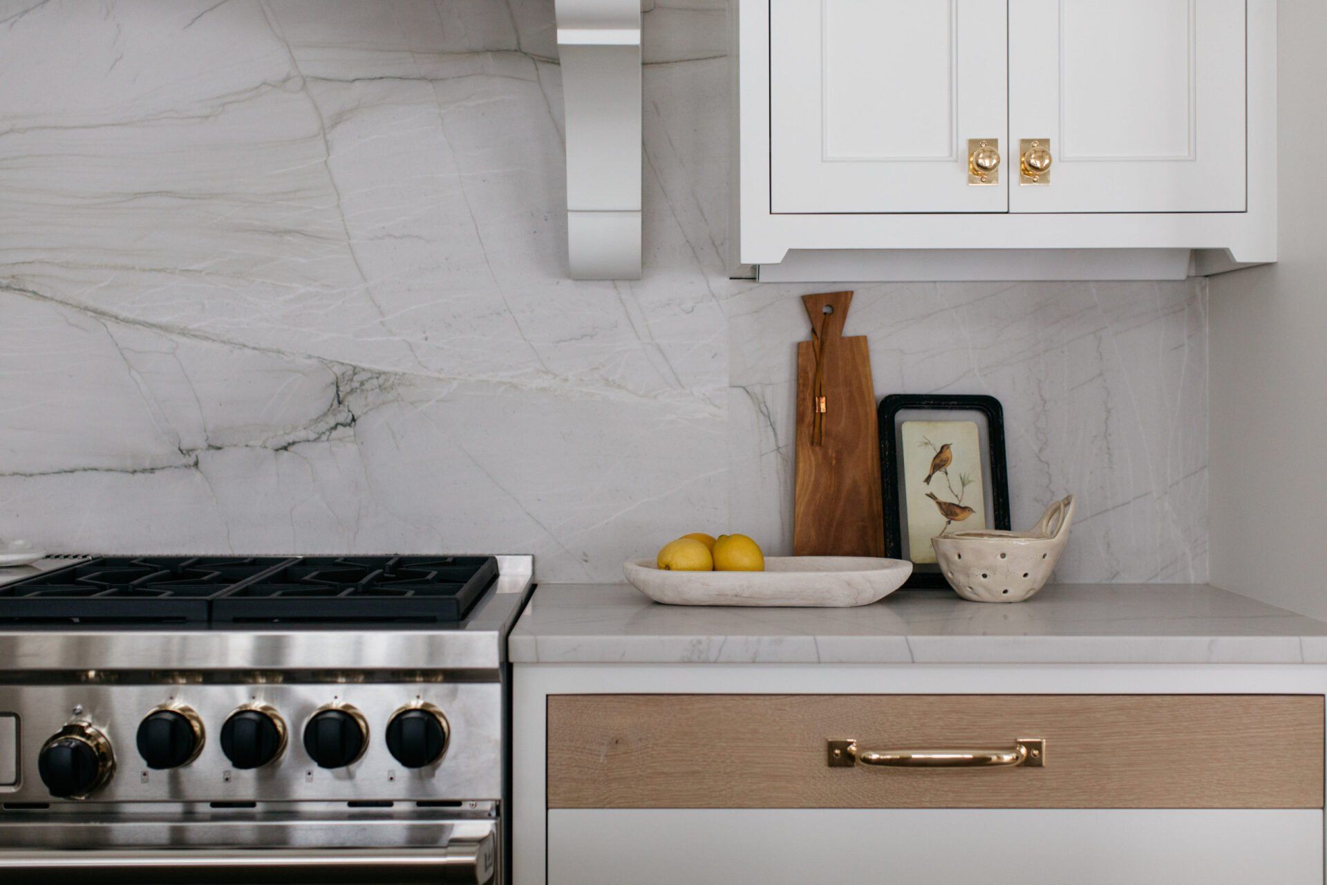 Marble Wall Kitchen — Forrest, IL — Knapp Kitchens