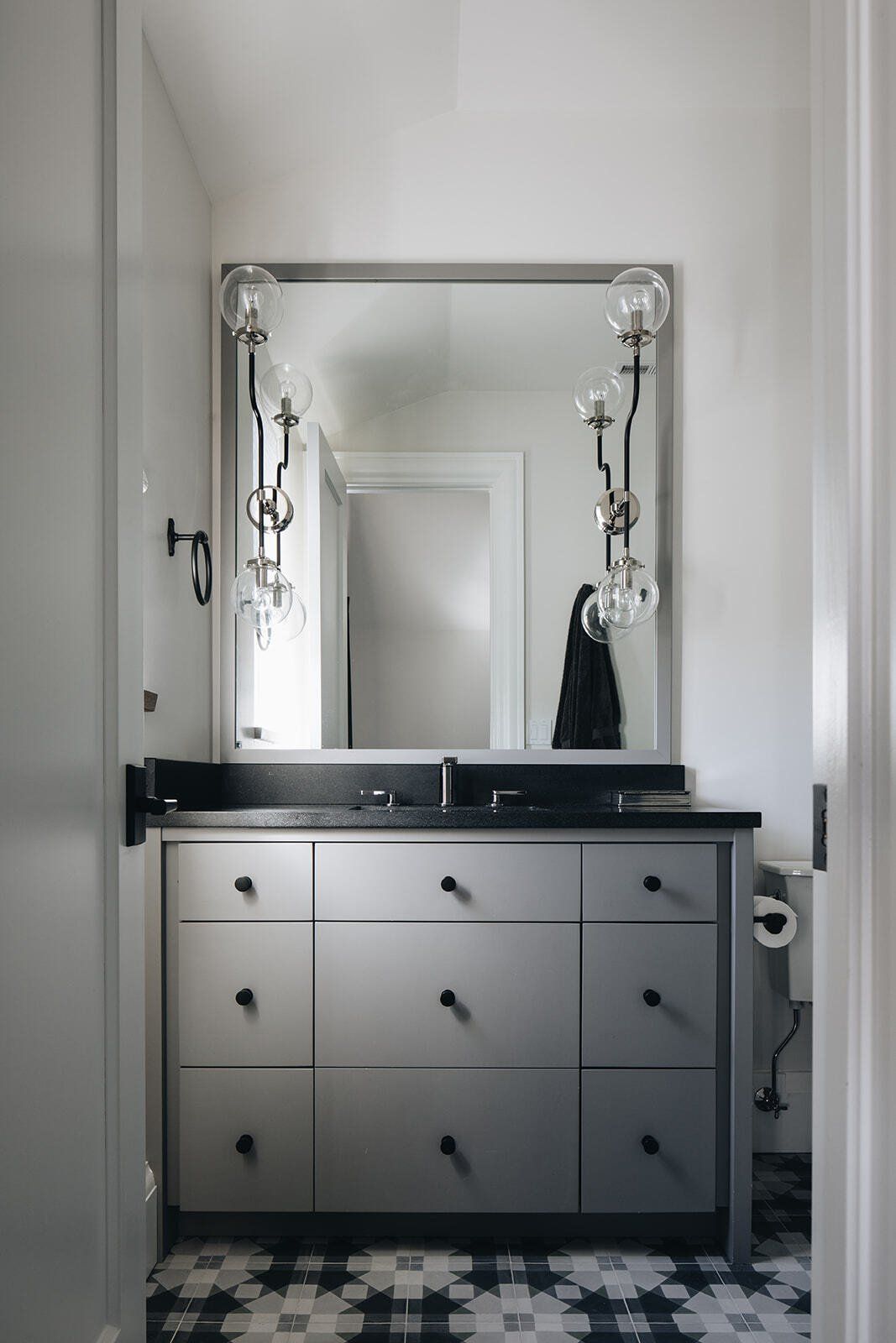 Bathroom Sink with Lights — Forrest, IL — Knapp Kitchens