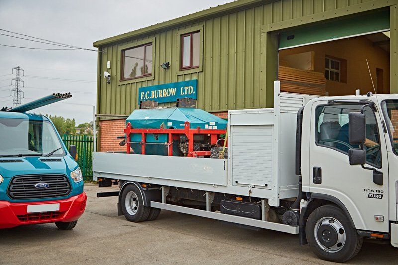 flat roof carrier truck
