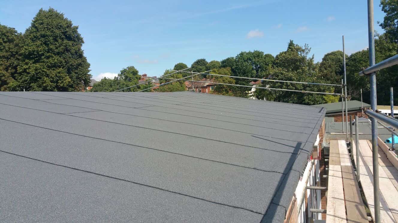 felt roof repair by FC Burrow