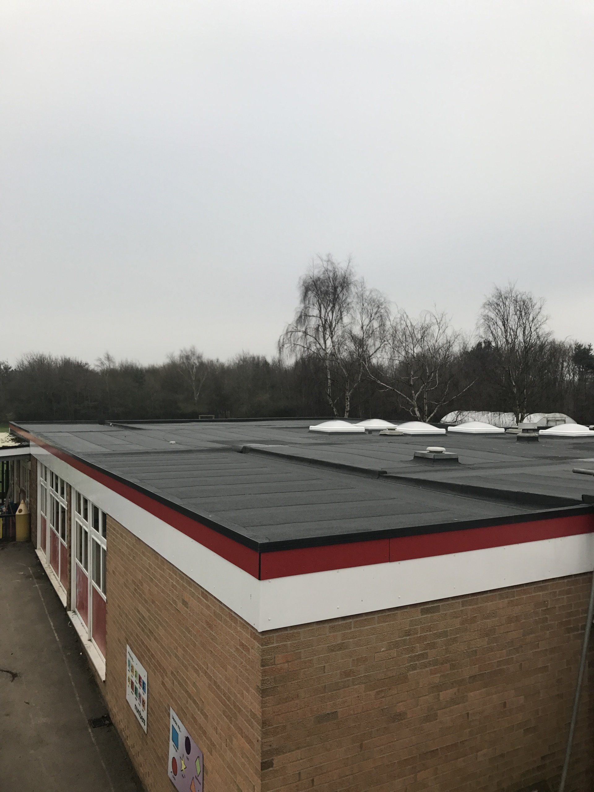 school flat roof repair wakefield