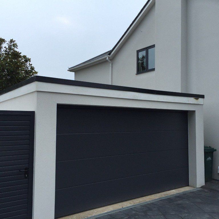 Flat garage roof replacement