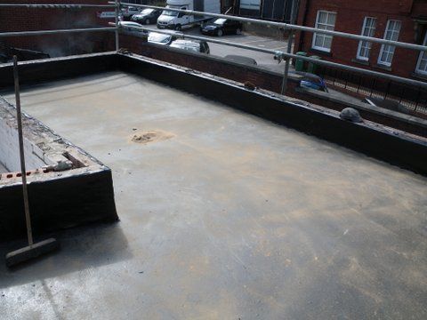mastic asphalt roof in Wakefield