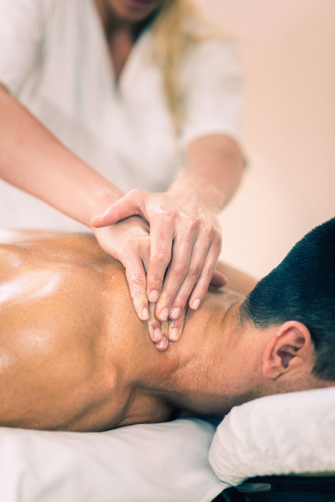 Person Receiving Back Massage — A1 Coffs Harbour in Coffs Harbour, NSW