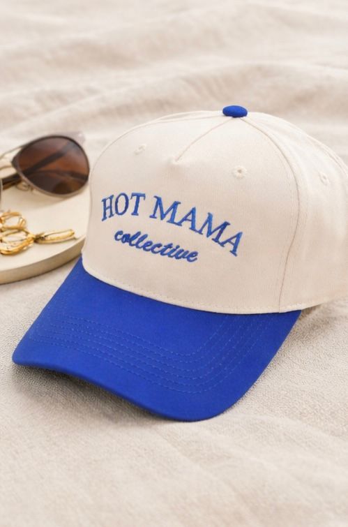 Hot Mama Collective Brush Blue Hat