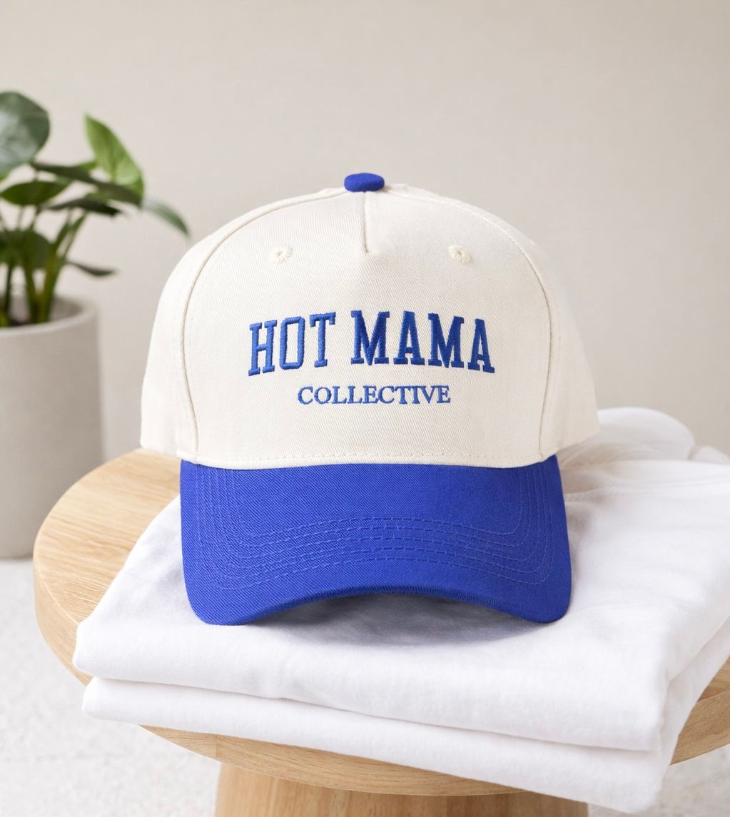 Hot Mama Collective Athletic Blue Hat
