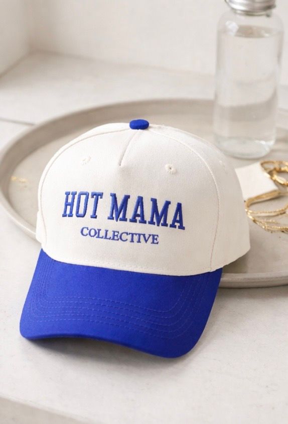 Hot Mama Collective Athletic Blue Hat