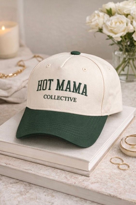 Hot Mama Collective Athletic Green Hat