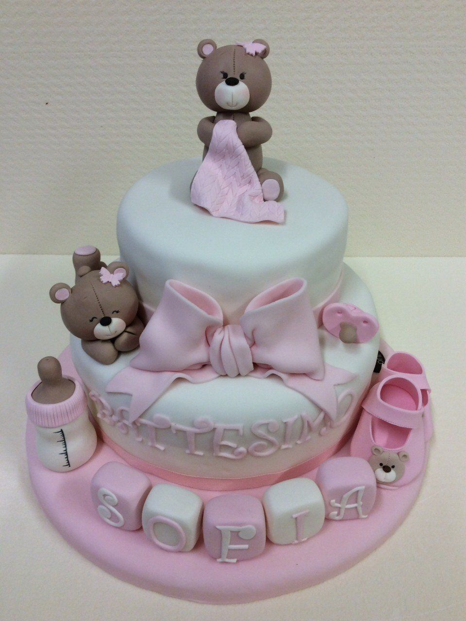Torta personalizzata per battesimo