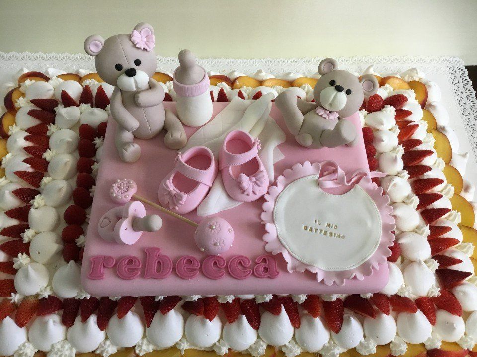 Torta con pupazzetti personalizzati