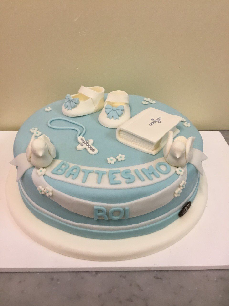 Torta decorata con cake design