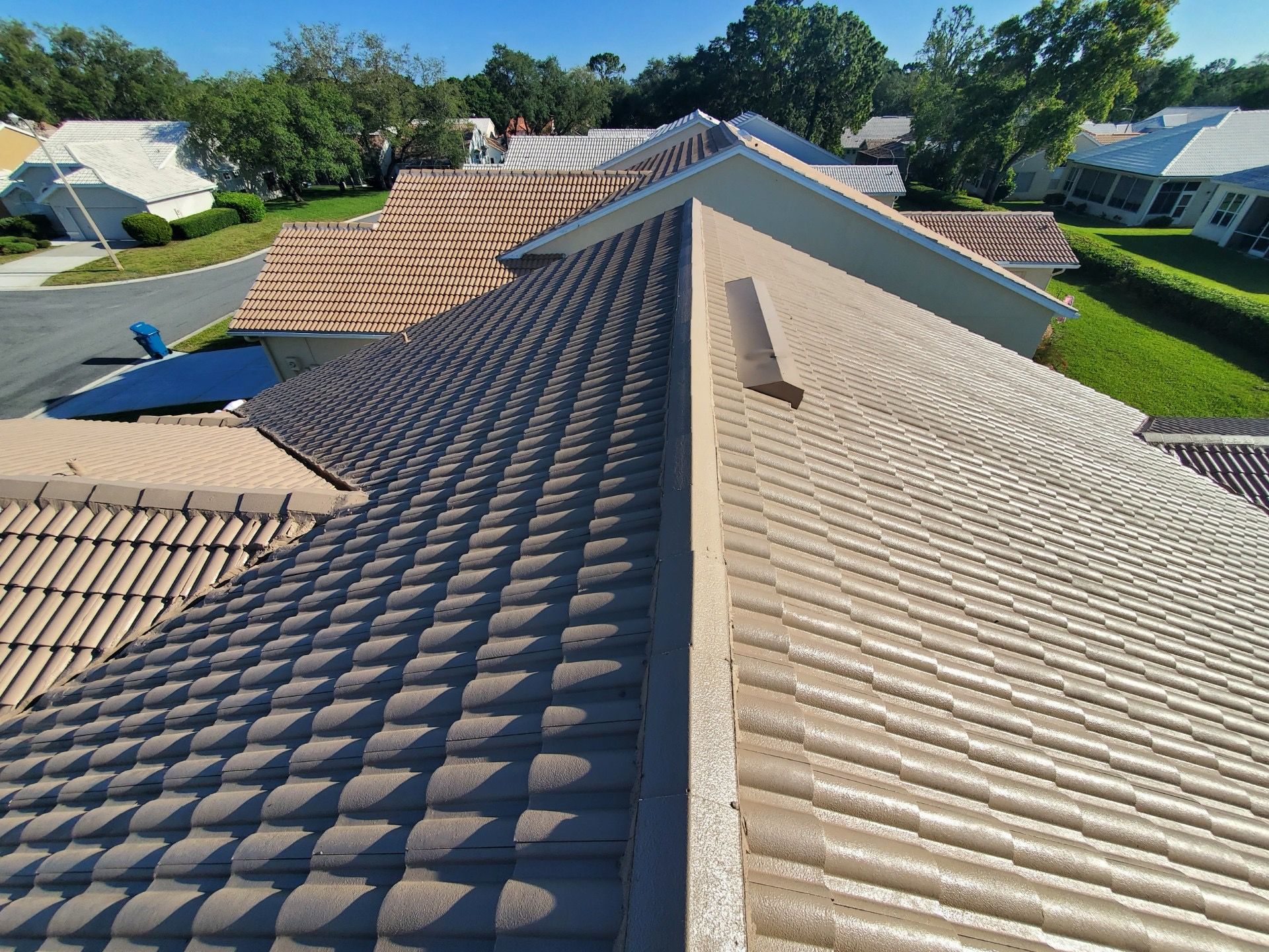 After roof painting | Spring Hill, FL