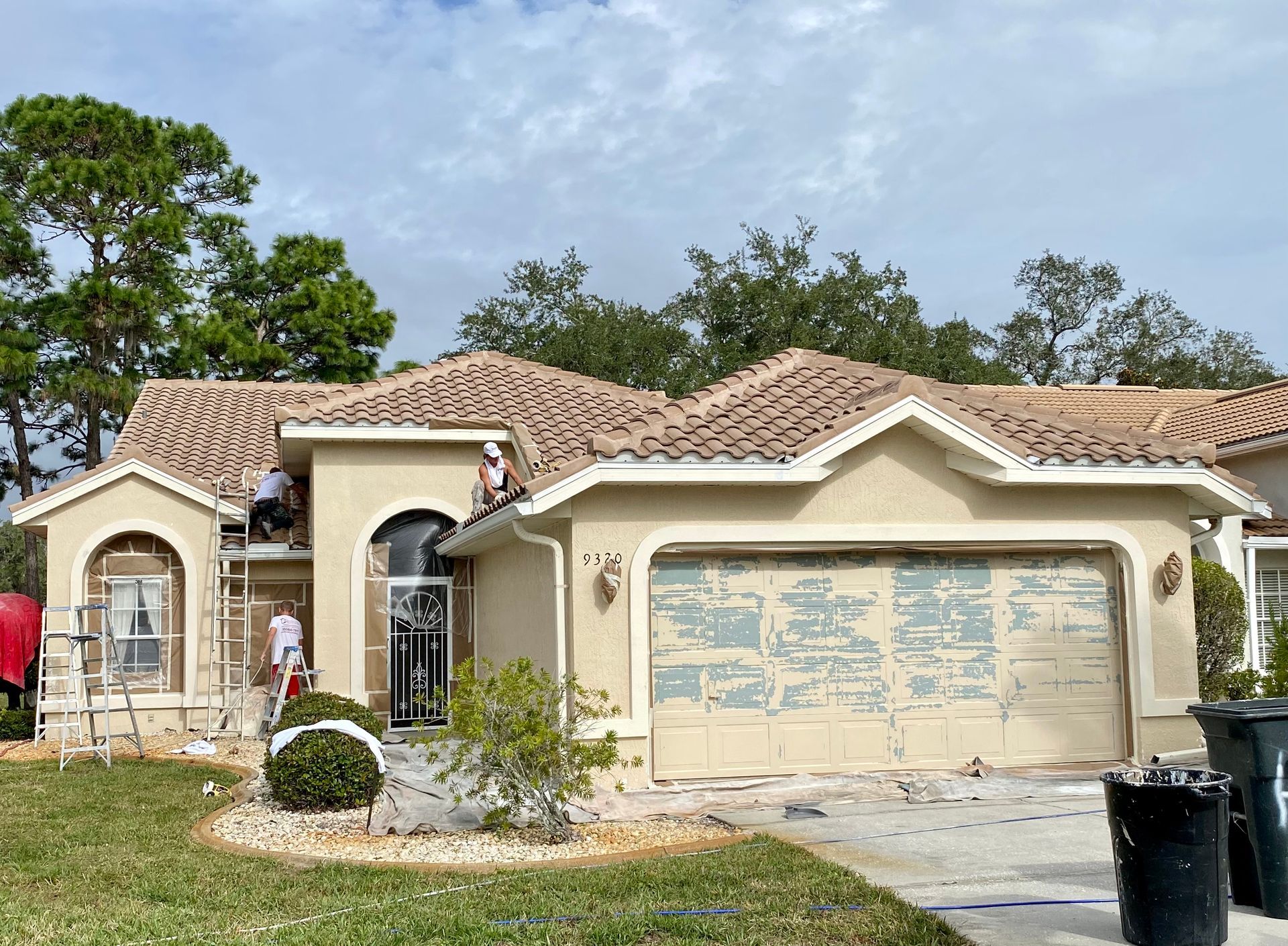 Before exterior painting | Spring Hill, FL