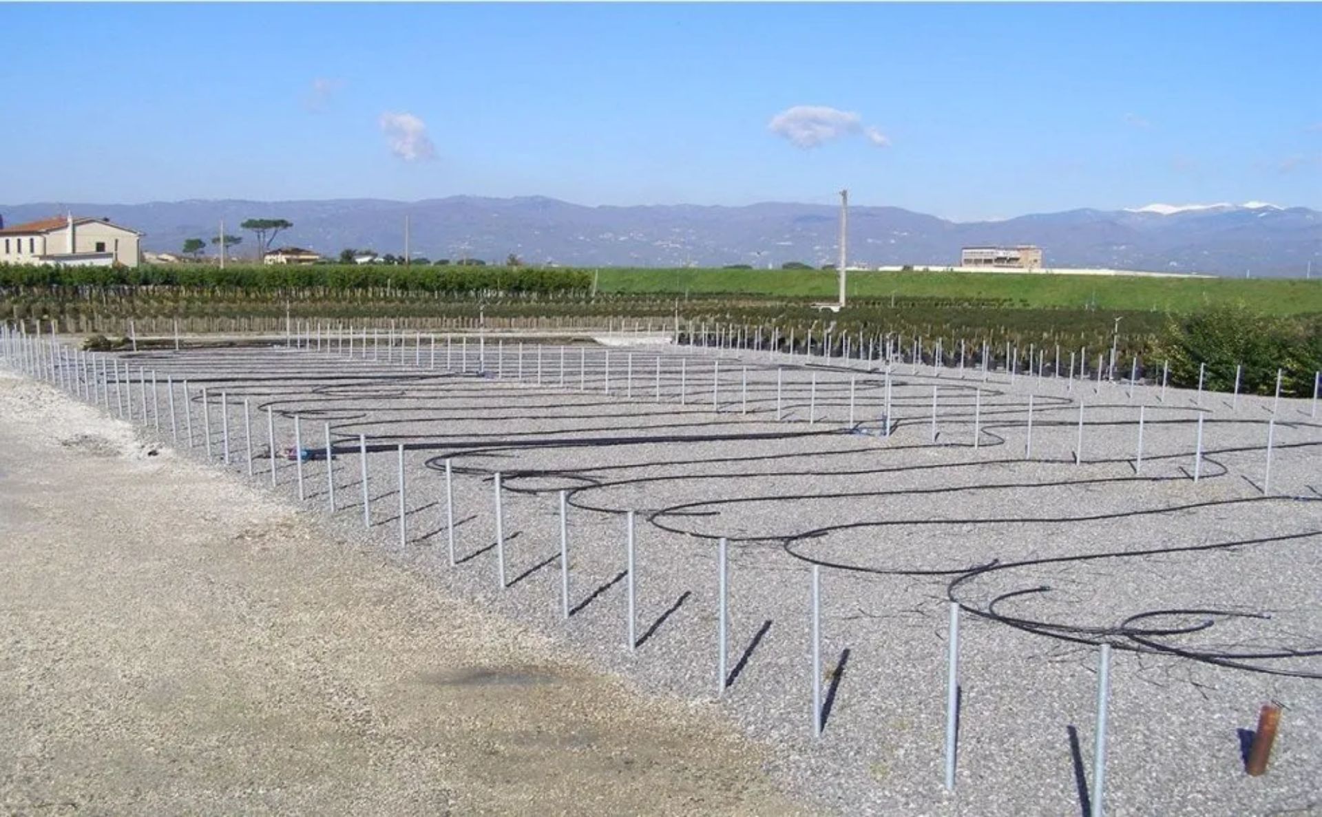 Impianto irrigazione serre