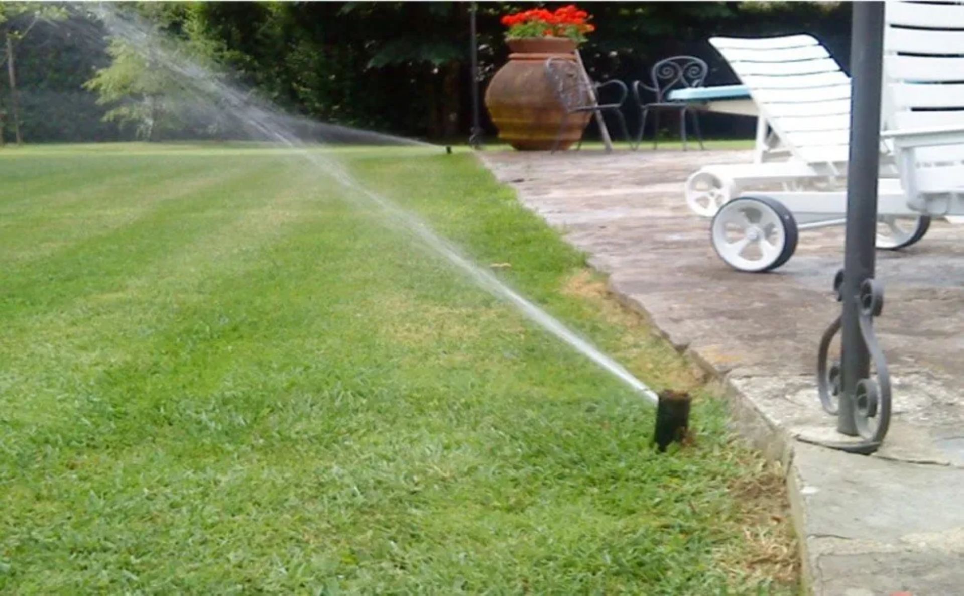 Impianto di irrigazione aerea