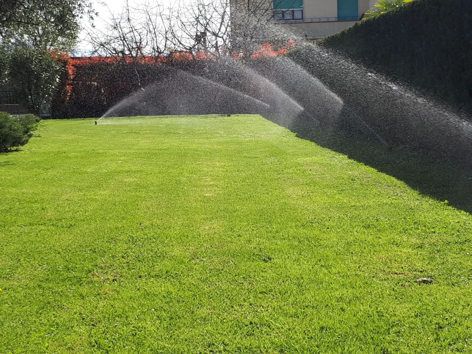 Impianto irrigazione prati