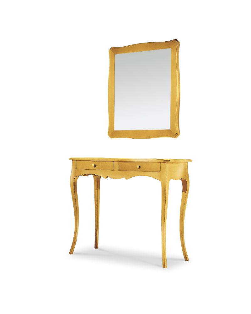 Scrittoio e specchio