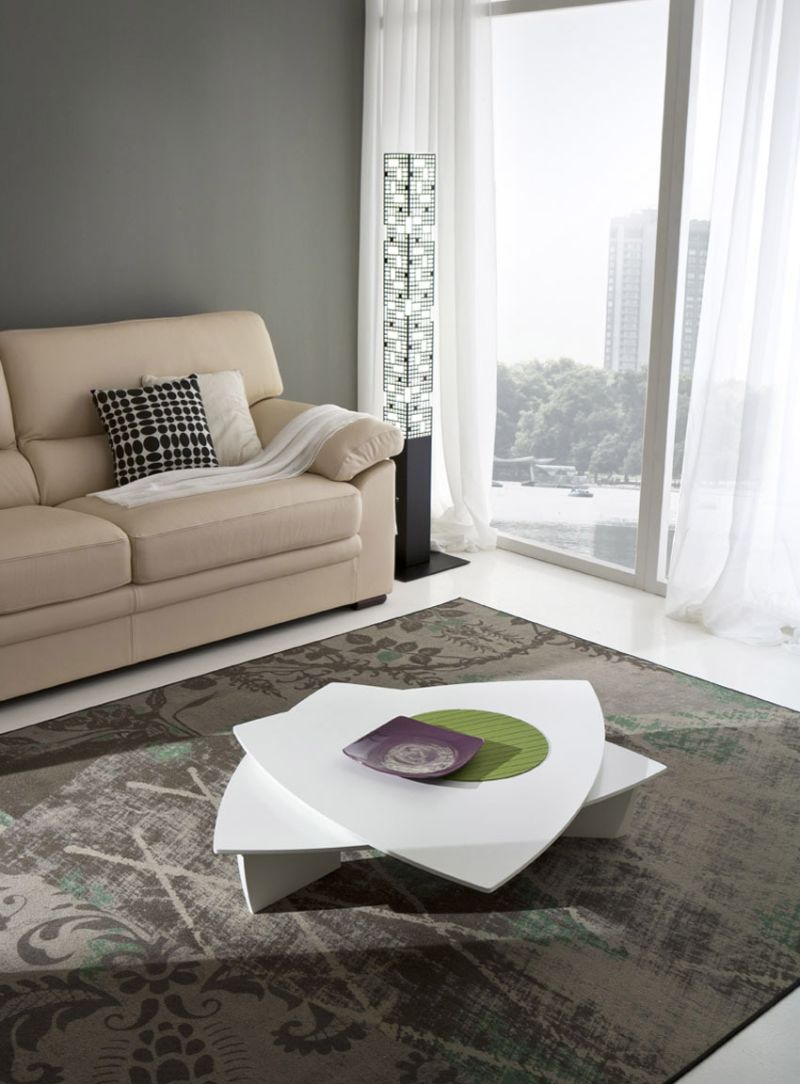 Tavolino da soggiorno dallo stile moderno