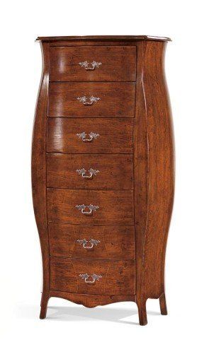 mobile a cassetti in mogano