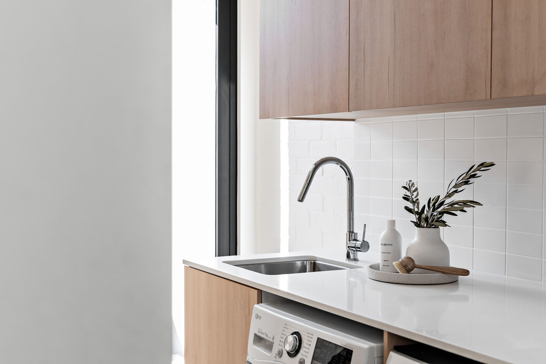 A Kitchen With White Cabinets — Concept Design Kitchens & Joinery In Black Head, NSW