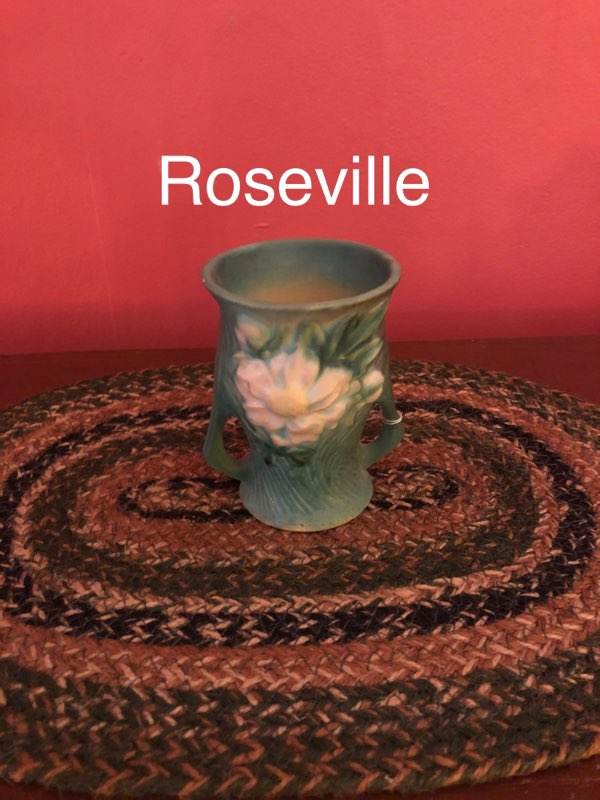 Roseville Pottery at Victorian Rose Vintage Antiques