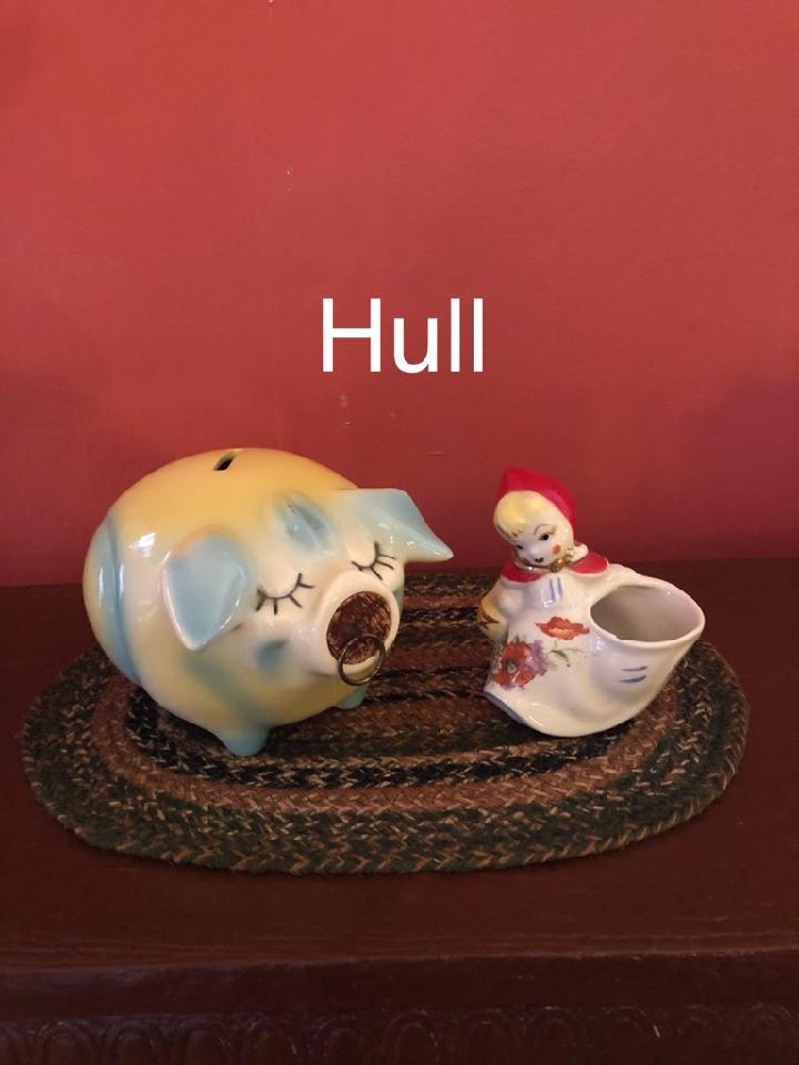 Hull Pottery at Victorian Rose Vintage Antiques