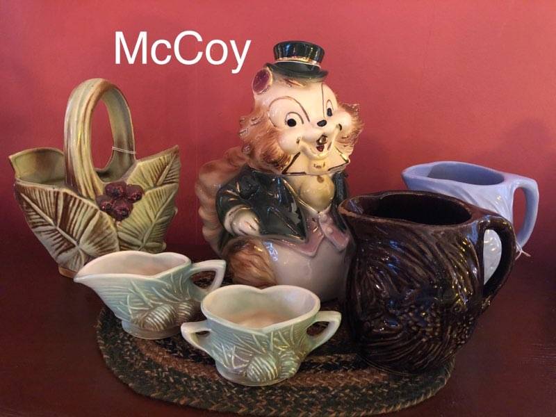 McCoy Pottery at Victorian Rose Vintage Antiques