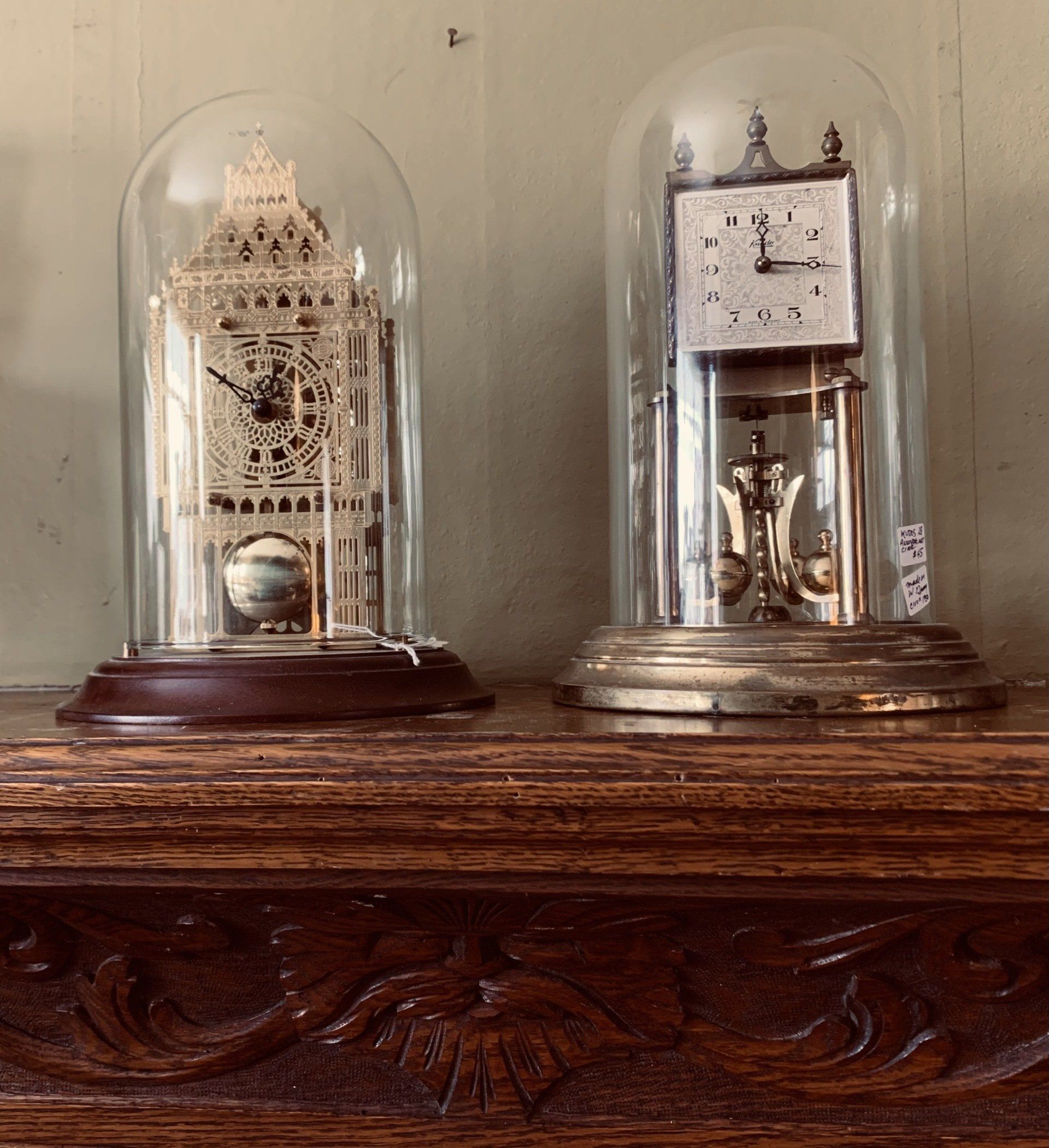 Antique and Vintage Clocks at Victorian Rose Vintage Antiques in Bouckville, NY