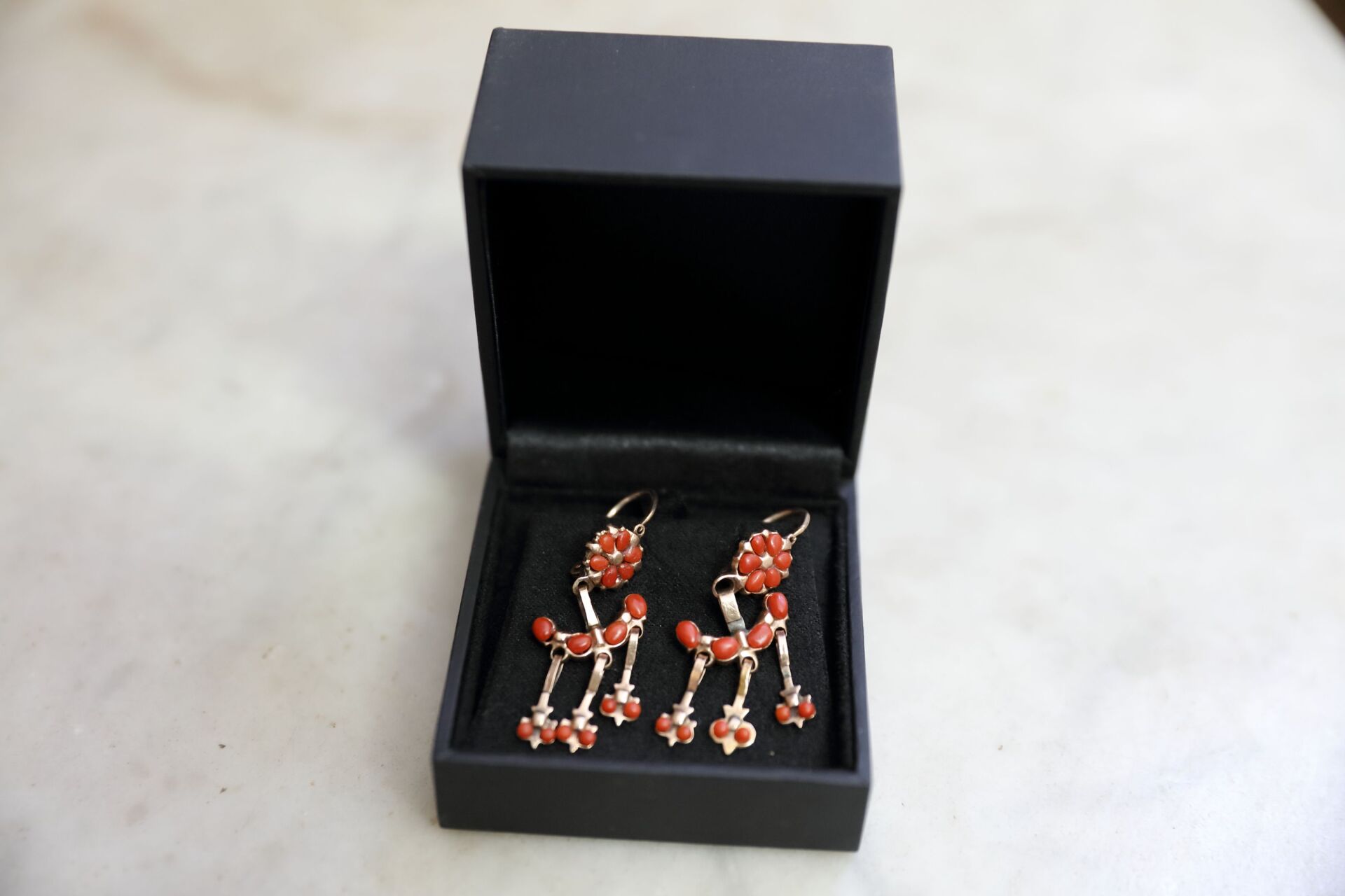 Orecchini in corallo