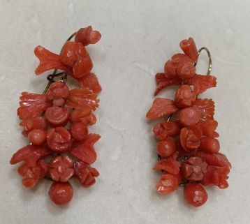 Orecchini di corallo