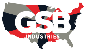 GSB Industries logo with the letters 