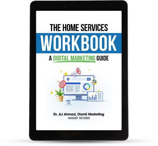 Home Services Workbook – Simple Marketing Planner for Business Growth