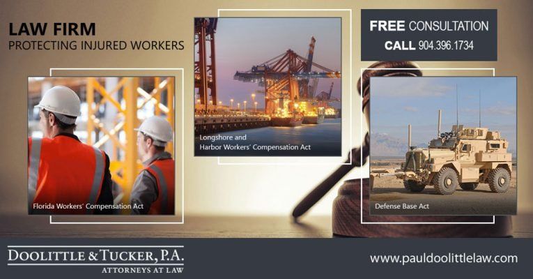 an advertisement for a law firm protecting injured workers