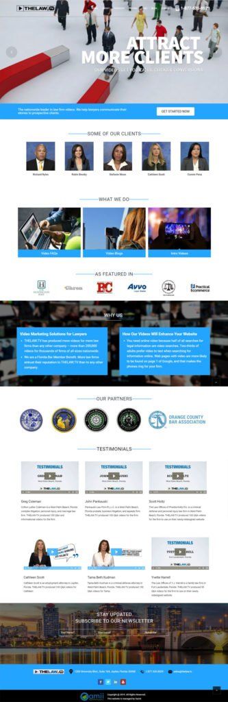 a screenshot of a website with a lot of pictures on it .