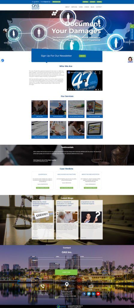 a collage of three different images of a website .
