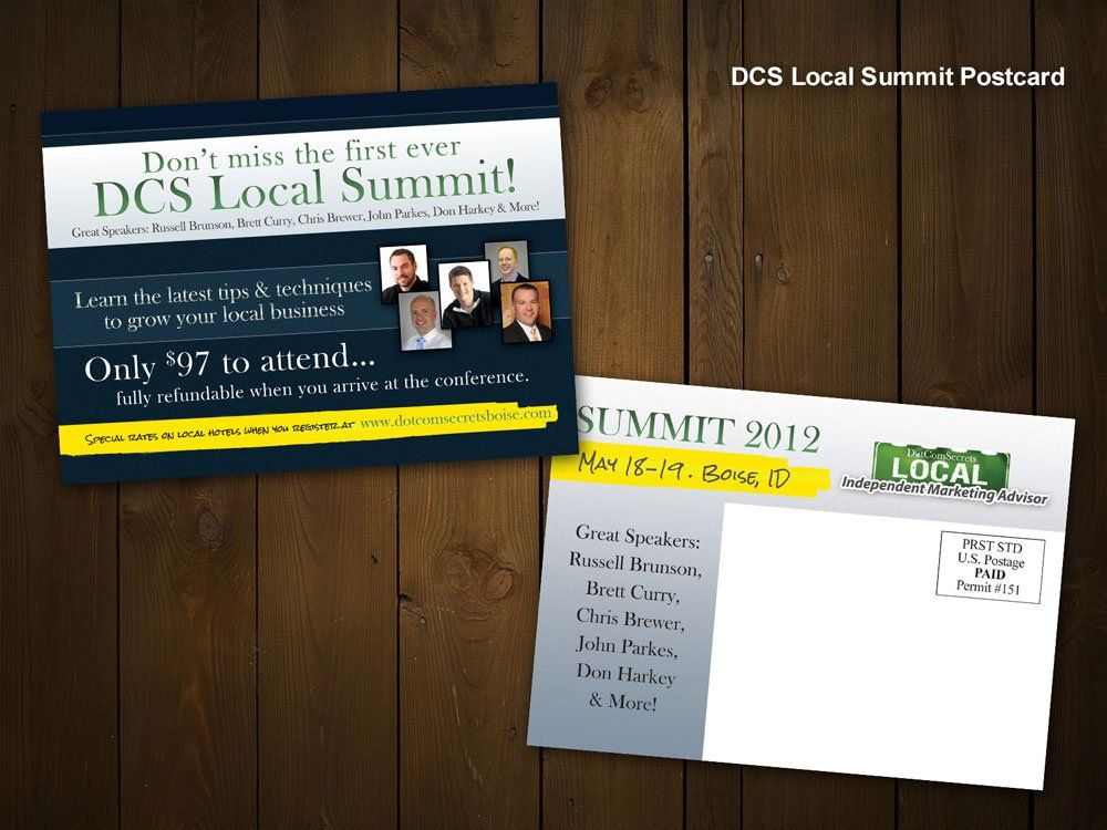 DCS Local Summit Postcard