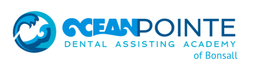 The oceanpointe dental assisting academy of bonsal logo