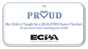 I'm PROUD my child is taught by a qualified Dance Teacher. Do you know who's teaching your child?