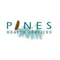 Logo for Pines Health Services featuring the text